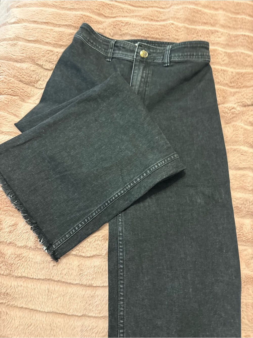 Billabong Women's Black Washed Straight Jeans